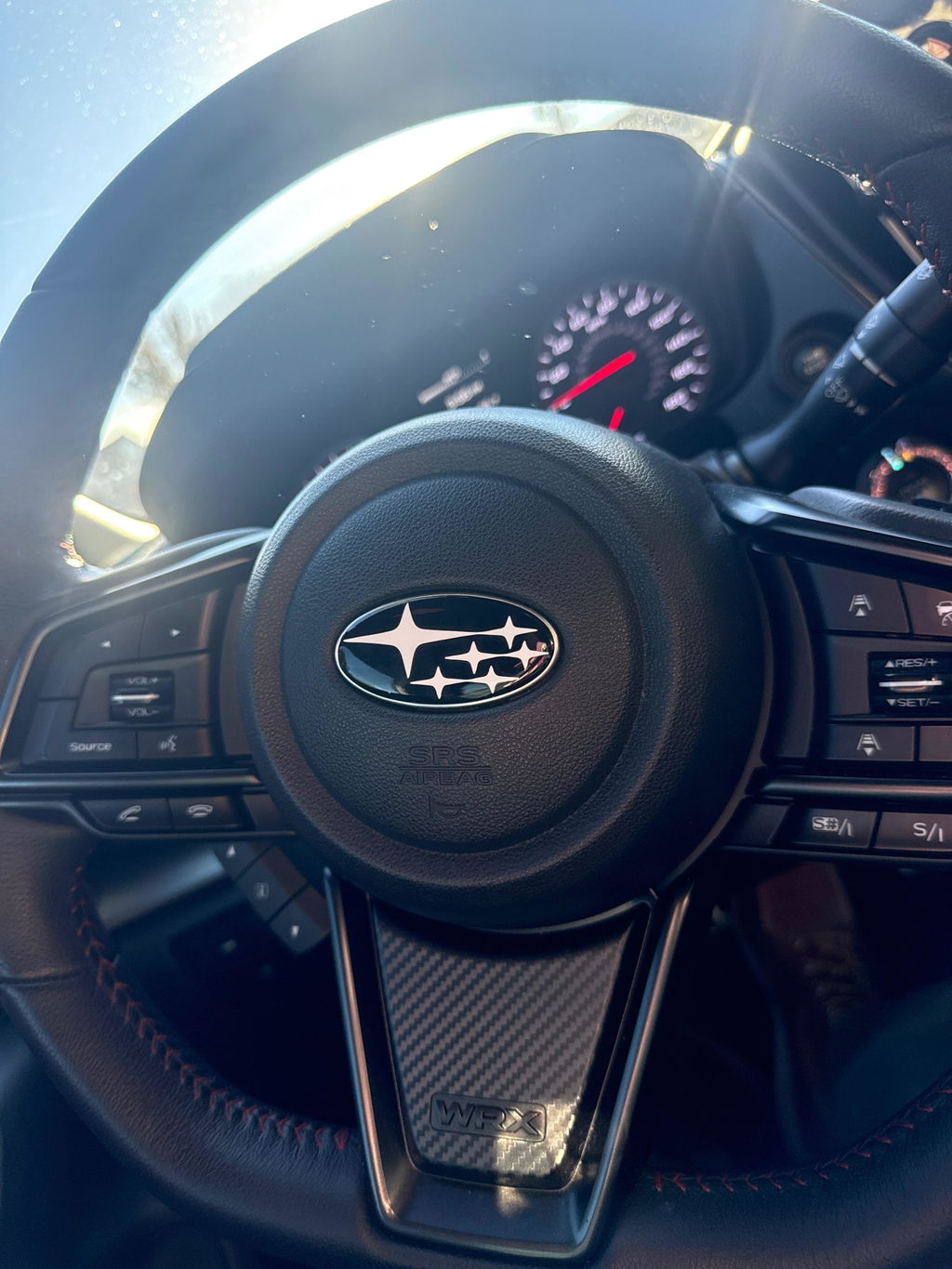 AFD Overlays Steering Wheel Emblem Pre-cut Overlay for 2022+ WRX