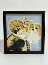 Aevumpet Custom Ceramic Pet Portrait – Personalized Handcrafted Pet Photo Painting Memorial Gift