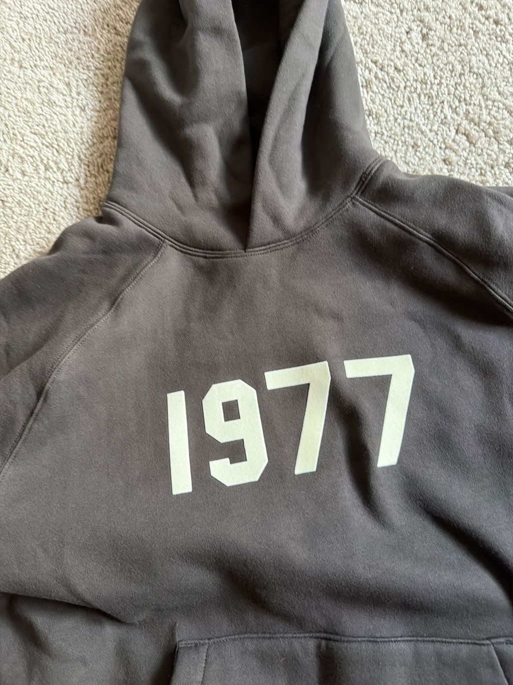 Fear of God Essentials 1977 Hoodie Iron