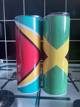 'Guyana' Flag 20oz Insulated Tumbler