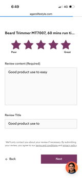 Anonymous review photo