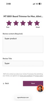 Anonymous review photo