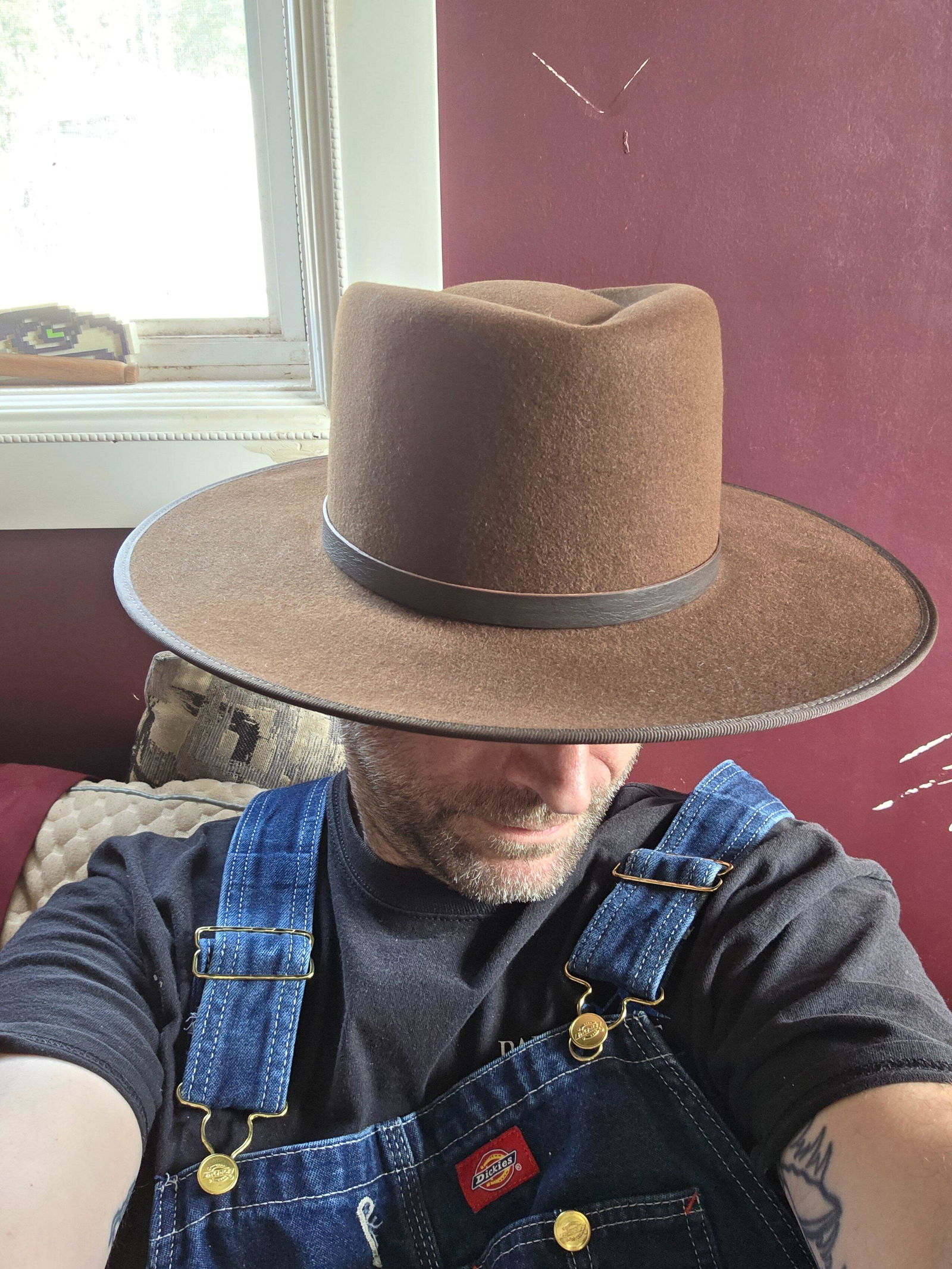レネゲード｜茶色の毛皮フェルト製カウボーイ帽子 – Agnoulita Hats