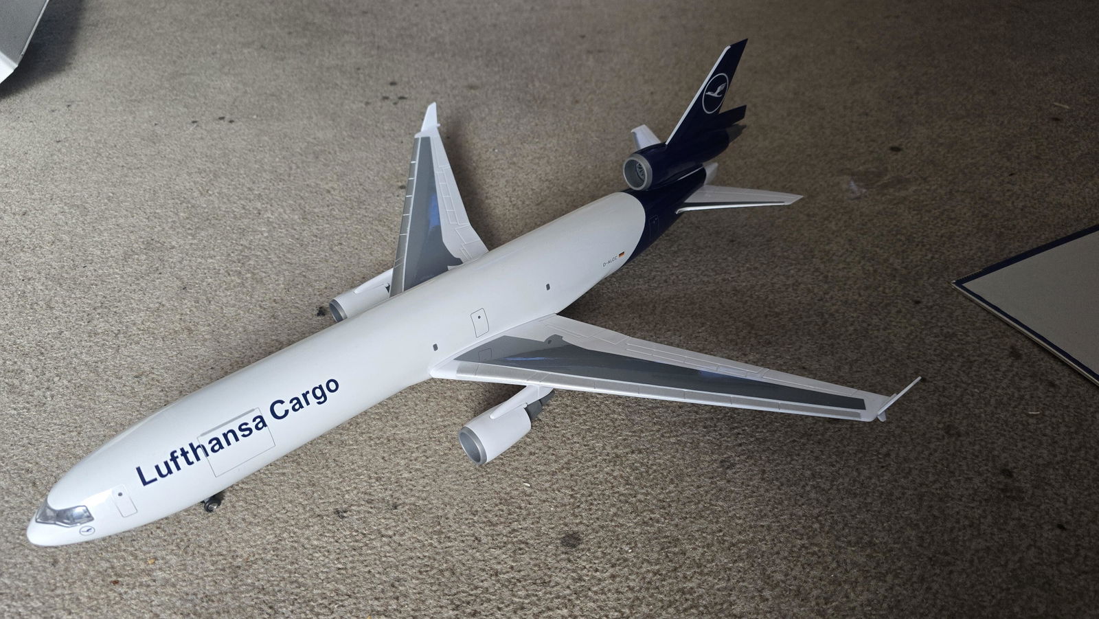 XL Lufthansa Cargo MD-11 Model Plane - 1/130 Scale Resin & ABS