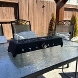 AJ Enjoy 28'' Rectangular Propane Gas Tabletop Fire Pit