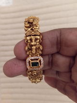Lakshmi with Peacock Nagas Bangle - Pair