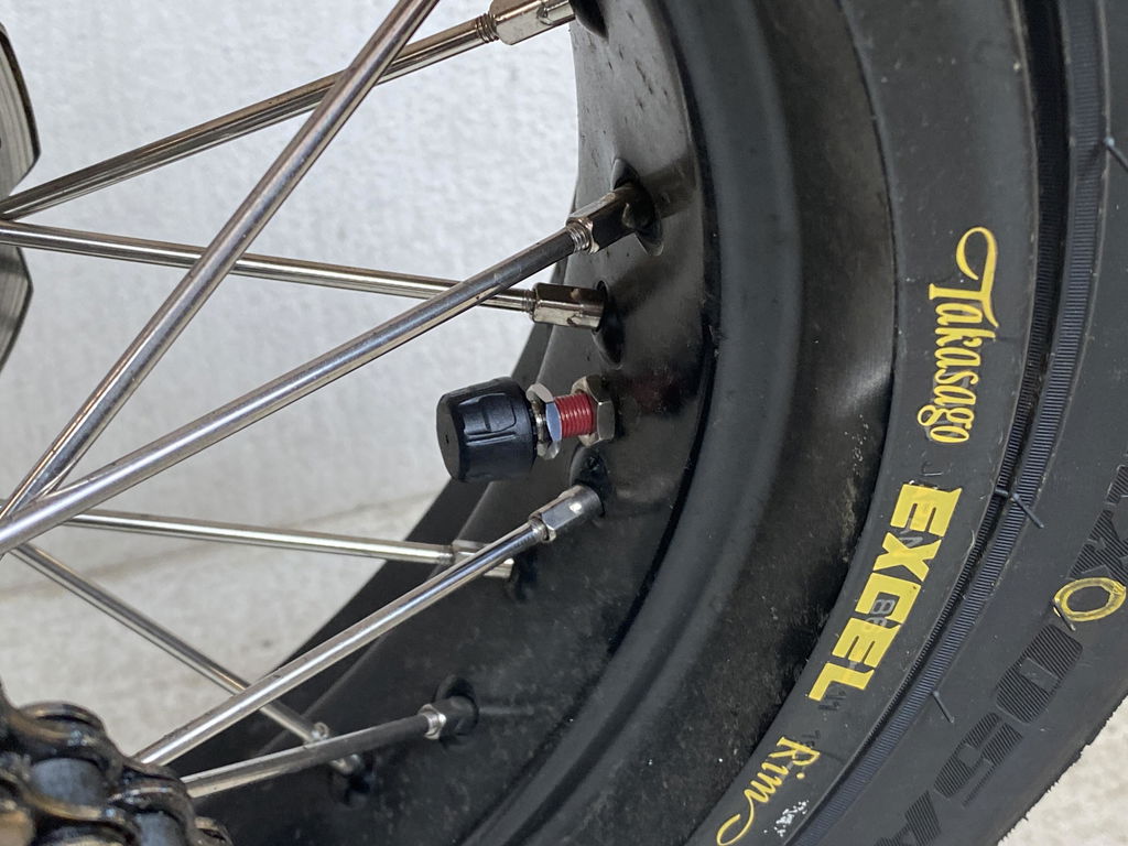 外付け式 バイクタイヤ専用空気圧センサー MFP0019 AIO-5 Lite