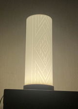 Large Tāniko Cylinder Lamp