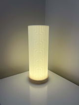 Large Poutama Cylinder Lamp