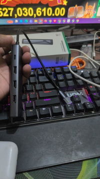 UGREEN USB to USB 3.0 Hub with Gigabit Ethernet Hub 60554