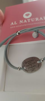 Pulsera Gracias por ayudarnos a crecer