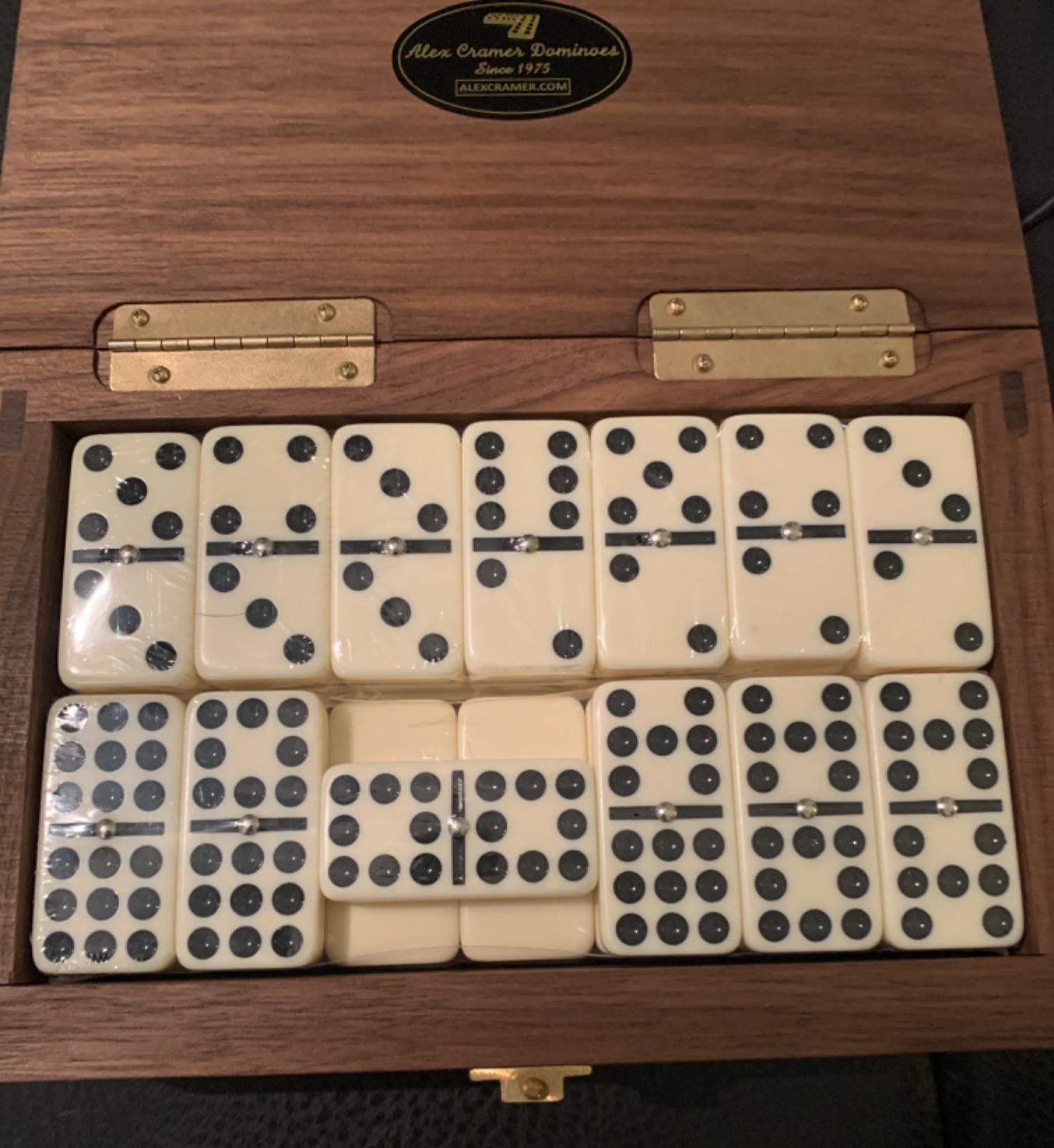 99 The Nines – Luxury Double-Nine Domino Set – Alex Cramer
