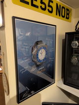 Omega PloProf - Blue Bezel Print