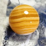 Orange Calcite Crystal Ball Natural Yellow Calcite Sphere for Home Decor