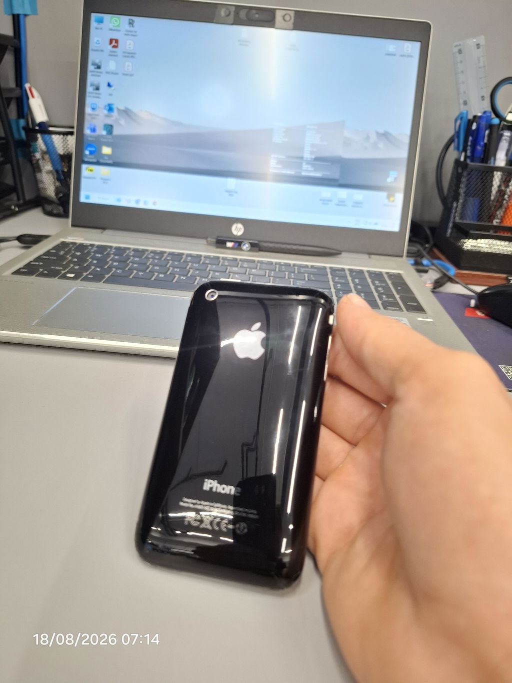 Apple iPhone 3G/3GS folie protectie Alien Surface