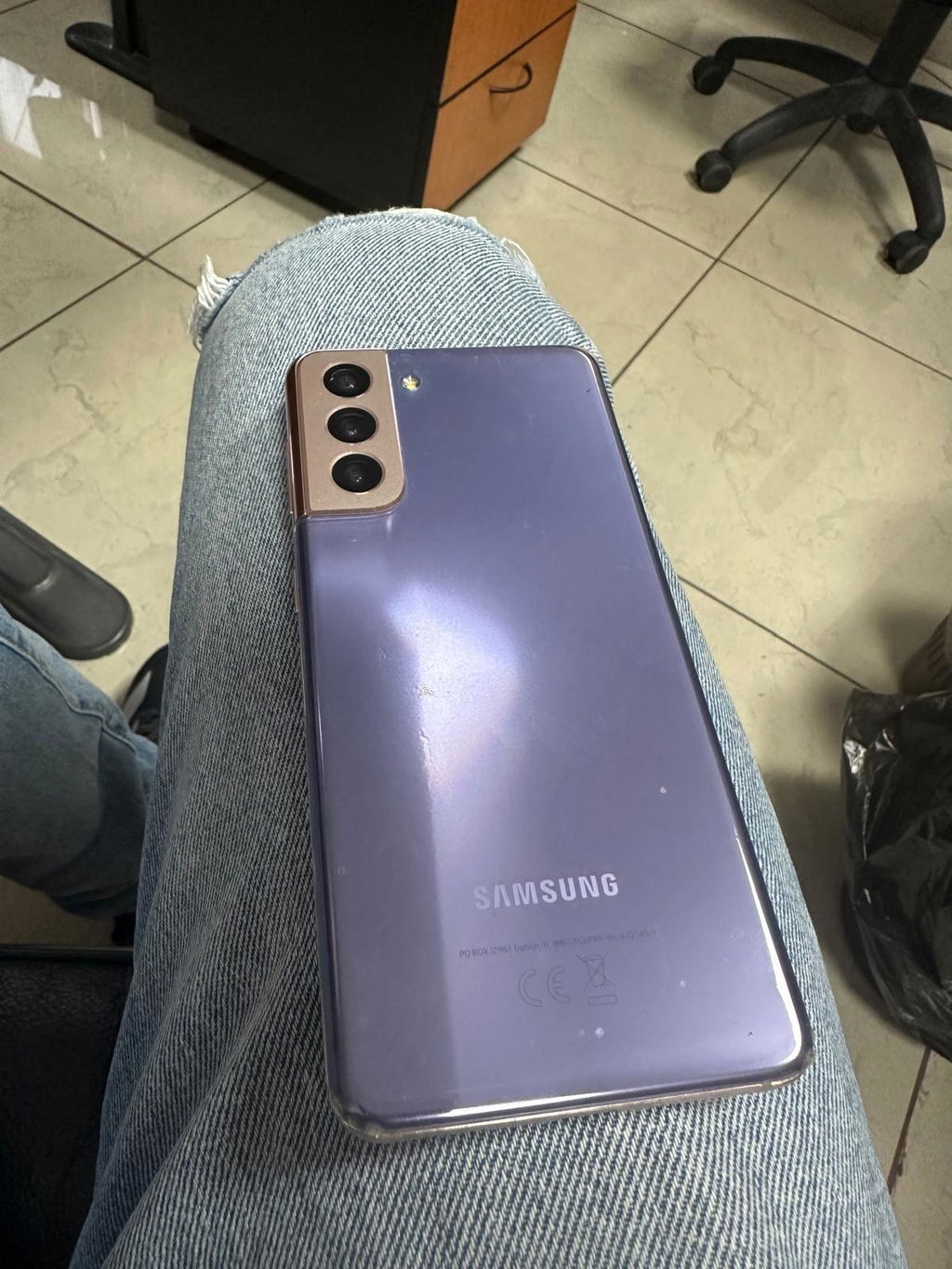 Samsung Galaxy S21 5G folie protectie Alien Surface