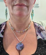 Mixed Quartz Beaded Choker Necklace