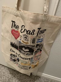 houston night 2 retro tote bag