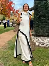 Conjunto Brava | Top Asimétrico y Wide-Leg