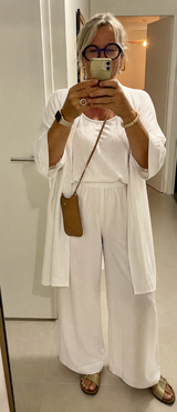 Conjunto Giglio | Top, Pantalón y Cárdigan