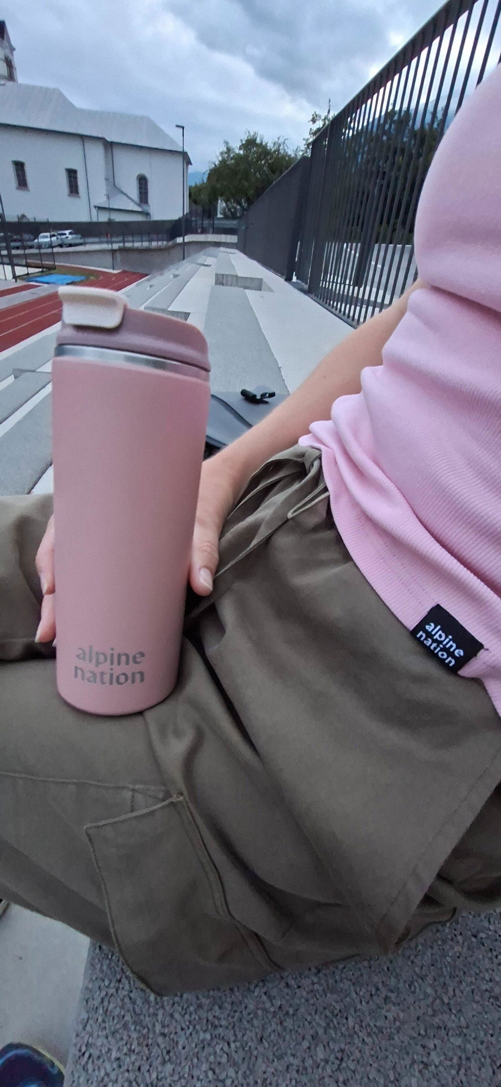 Vista Coffee Tumbler - Dusty Pink