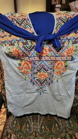 Solid Raw Edge Second Skin Top
