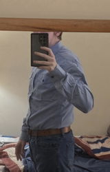 Deadstock Long Sleeve Chambray Utility Shirt