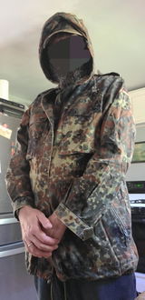Issued Bundeswehr Flecktarn Parka