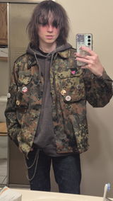 Unissued Bundeswehr Flecktarn Field Shirt