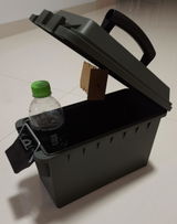 Caixa Organizadora AMMO Box Operacional Americanvek – Estanque 4L | ABS Reforçado, Vedação e Fecho Metálico