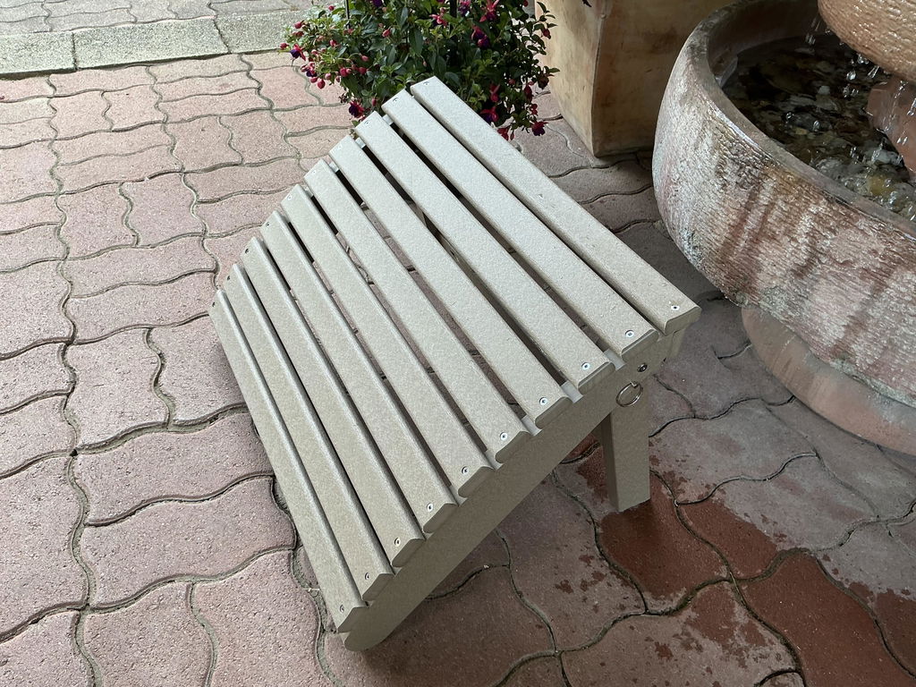 Berlin Gardens Folding Adirondack Footstool