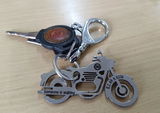 Personalised Bike Keychain