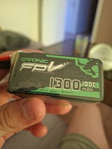 Ovonic 6S 1300mAh 100C LiPo Battery Pack 22.2V XT60 Plug for FPV Racing & Freestyle Drones(Multi-Pack)