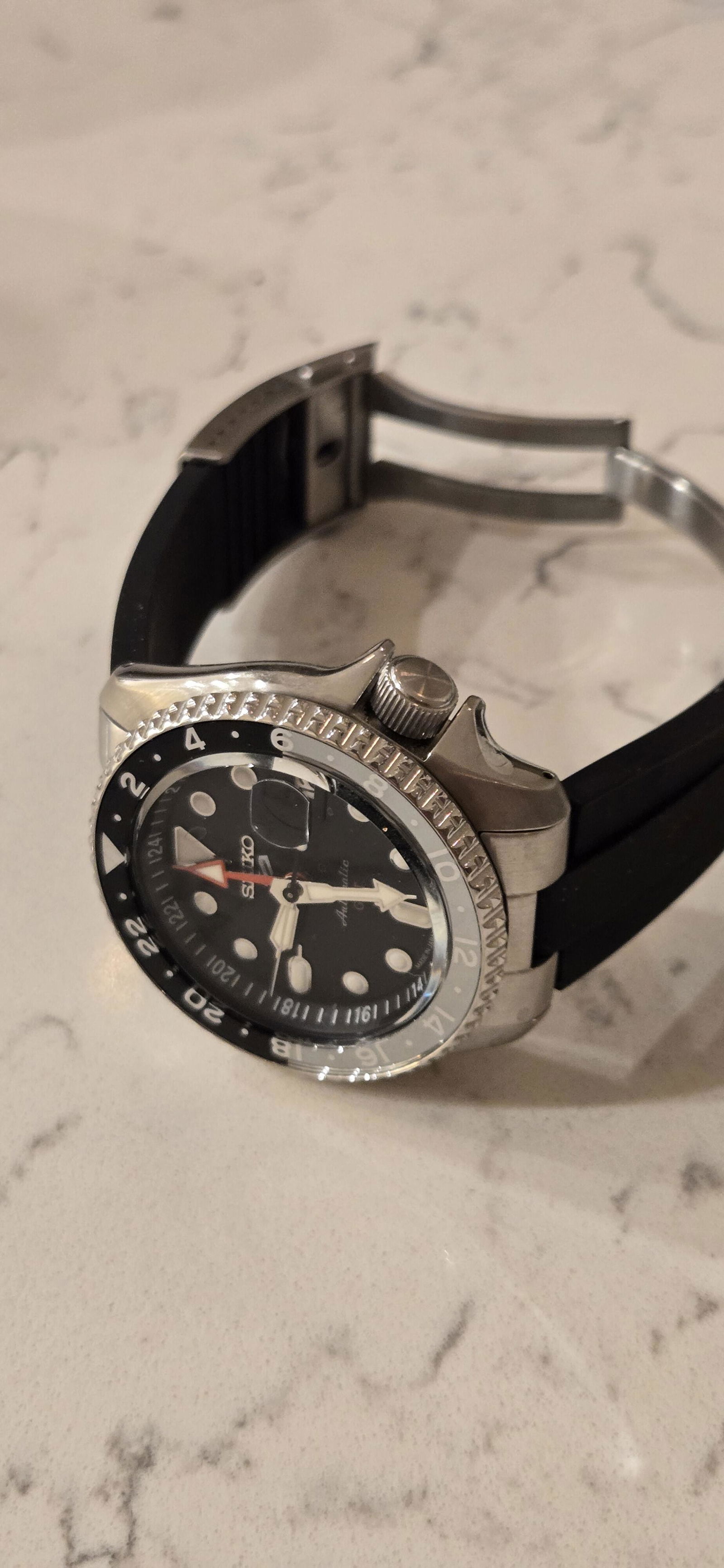 Kumamoto™ CTS End-Link Rubber Strap for 42mm Omega Seamaster