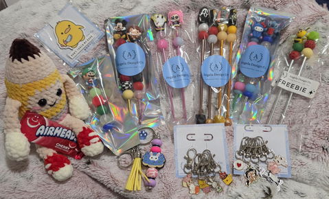 Custom Stitch Markers (Set of 5) - LIVE Exclusive