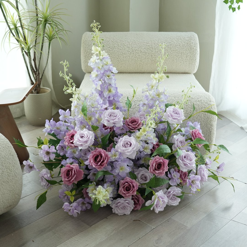 Pink Purple Hang Wisteria Table Centerpiece Flower Ball Wedding Decor