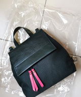 Green convertible backpack | Alice