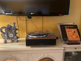 Angels Horn H019 Hi-Fi Bluetooth Turntable with Built-in Speakers vintage record player