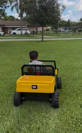 24V Licensed Caterpillar Dump Truck Ride-On