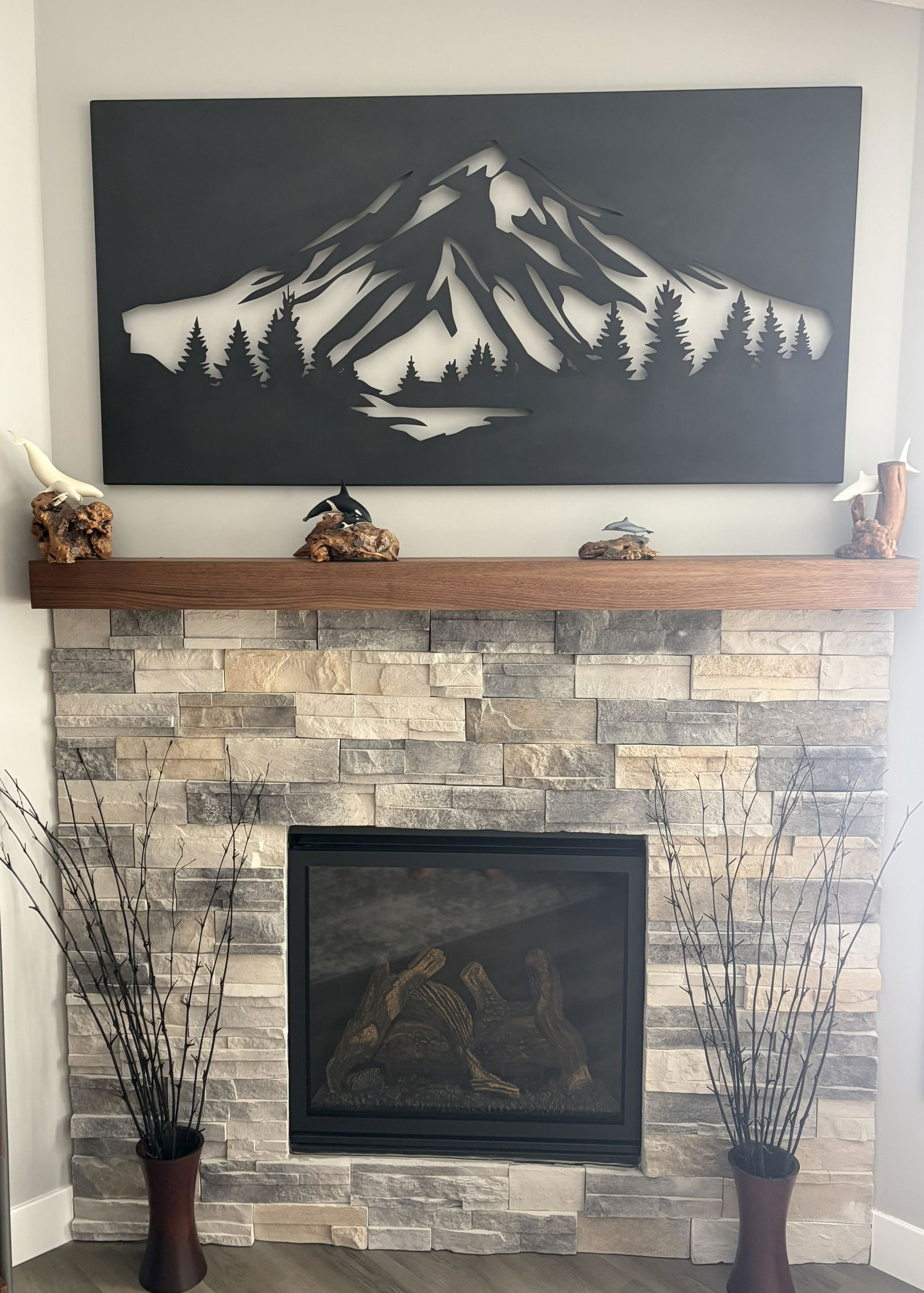 The Denali - Metal Wall Art - Forge – Anthem Classic