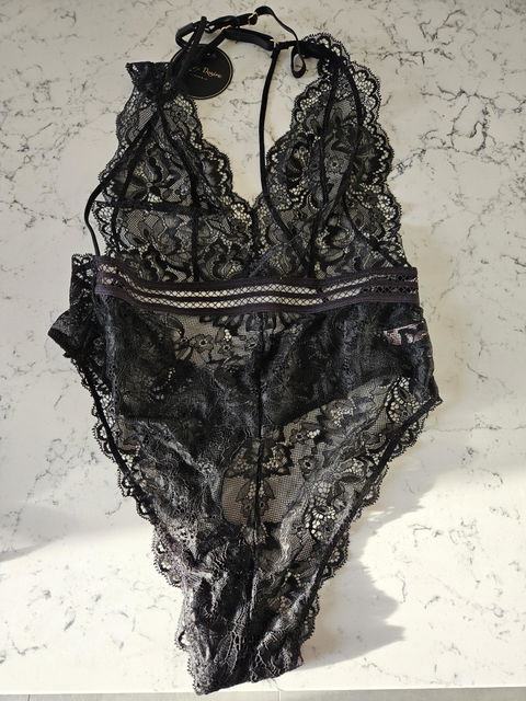 Thalia Floral Lace Sexy Bodysuit