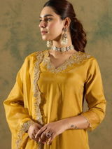 ADIDAS | FESTIVAL SPECIAL DESIGNER HEAVY EMBROIDERY SEQUENCE WORK TOP PENT WITH DUPATTA SET