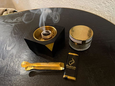 Wooden Mabkhara Set