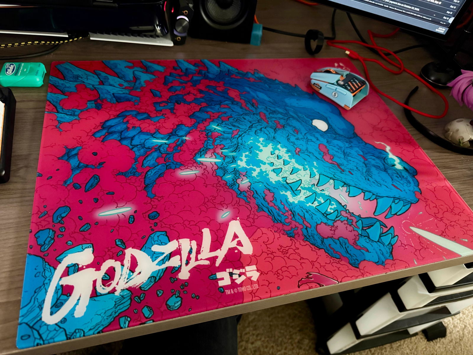 GODZILLA - LUNAR Glass Pad – Arbiter Studio