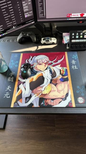 CHAINSAW MAN COLLECTION - LUNAR SPEED Glass Pad (sku: AS-GP3L-CSM