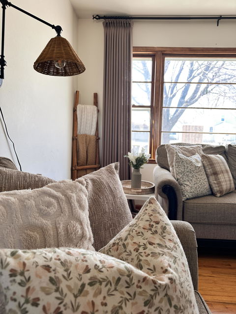 Henry Linen Cotton Look Curtains