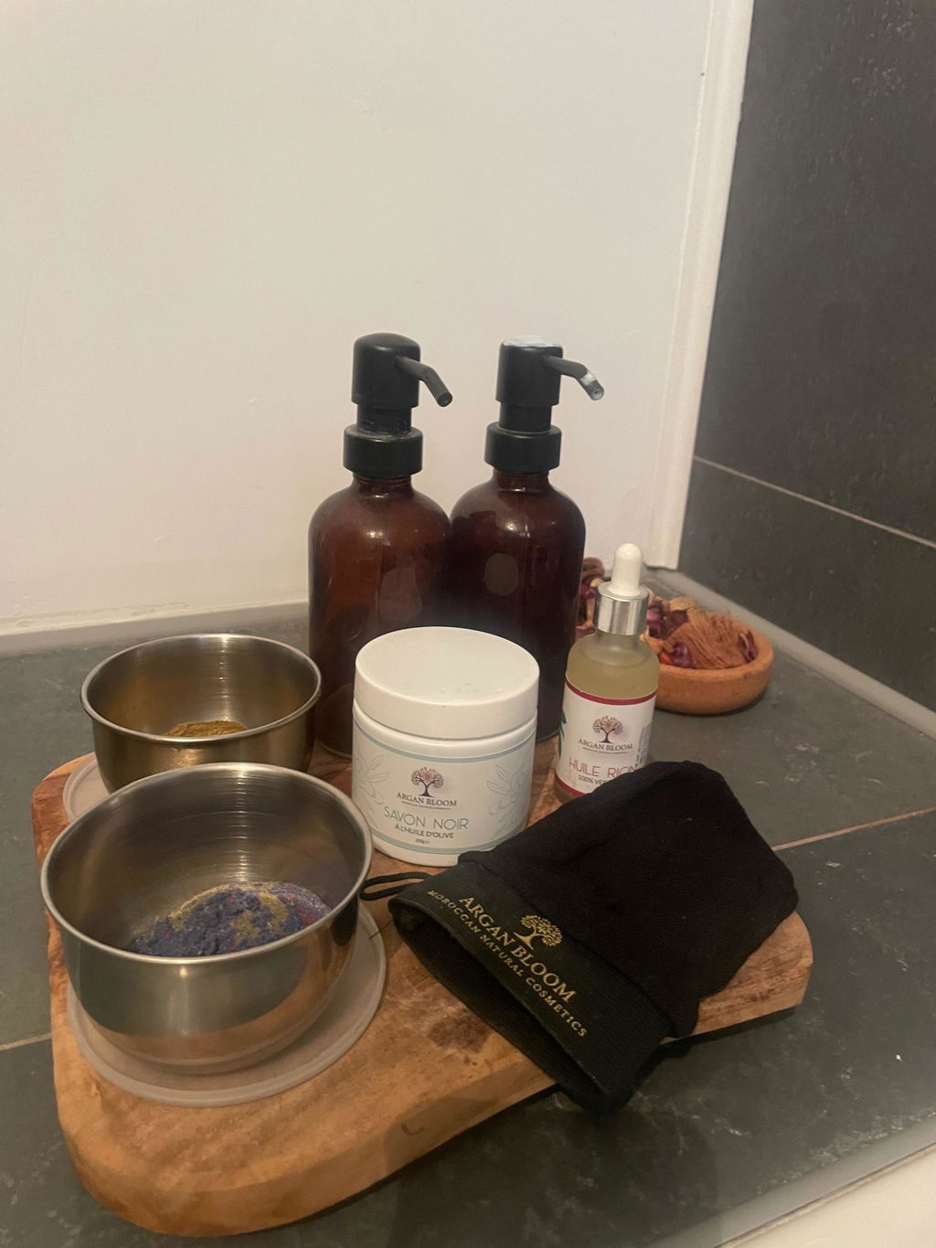 Gant exfoliant Kessa traditionnel pour hammam