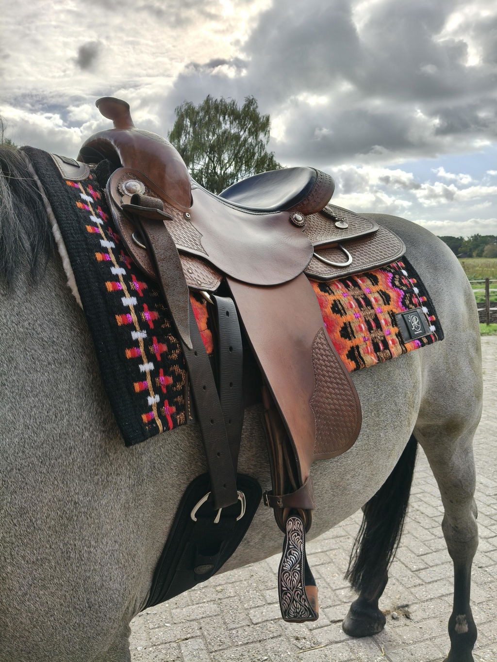 2in1 Show | Performance Western Pad | Wildfire Fiesta -SOLD OUT
