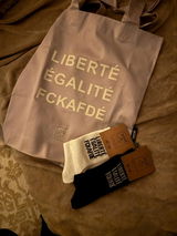 FCKAFDÉ Statement Socken - black