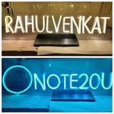 Neon table light